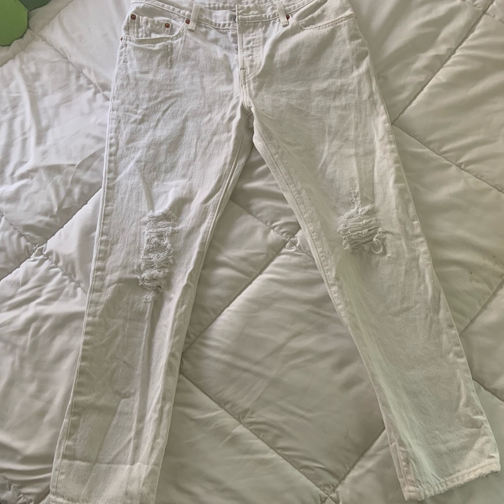 a pair of brand new levi 501’s!